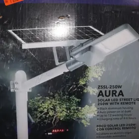 Zssl-250w Mediterraneo Aura 250w Equivalent 3600 Lumens Led Street Flood Light With Remote