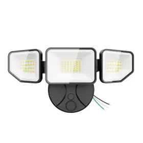 Meslt65dw Meloght Flood Light Outdoors 65w 6500 Lumen Super Bright Led Security Lights 3 Adju