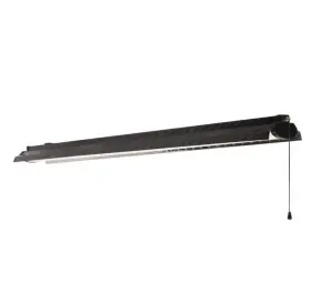 4shp4040pb Metalux Cooper Lighting Series Shop Light 50w 4ft - 4200 Lumen 4000k Black