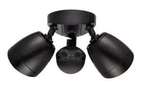 M-18002-pbk Millennium Lighting M-18002 Double Light 4-1/4 Inch W Led Outdoor - Powder Coated