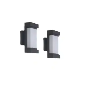 Ip65 Moepisy 744110964905 2-pack Outdoor Wall Lights Garden Torch 2100lm Smart Led Waterproo