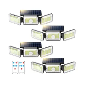 Mokot Tbd-28-b Solar Lights Outdoor 218leds 2500lm Motion Sensor Lights