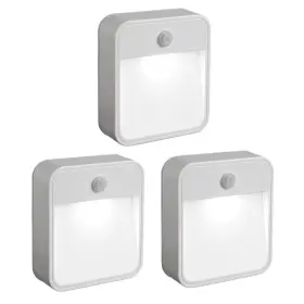Mb720 Mr Beams 313092312341 20 Lumen Wireless Battery Powered Motion Sensing Nightlight 3-pack