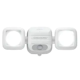 Mr. Beams 815995020151 120-degree Led 2-head Motion-activated Flood Light 500-lumen