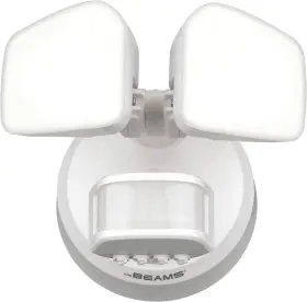 2700 Mr. Beams 815995024555 Wired Pro 2-head Motion Sensing Led Security Light Lumens White