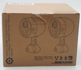 Mbn352 Mr Beams Mr. Netbright Led Wireless Motion Sensing Spotlight System 2-pack