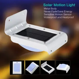 Mto 463984224211 Power Solar Waterproof Security Lamp 16 Light Sensor Motion Garden Led Outdoor