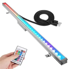 Wallwasher-40-144w-0001 Musuger 144w High Brightness Led Wall Washer Light 5000k Rgb Linear With Ip66