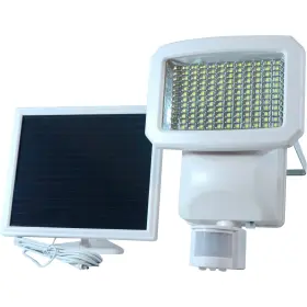 4008552 Nature Power Motion Sensor Led Solar Security Light 1500 Lumens 144 Leds