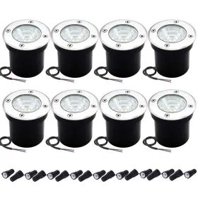 N-gw5 Nawvace Well Lights Landscape Lighting Low Voltage Outdoor In Ground Light