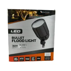 Newhouse Lighting 726843015000 30w 3600-lumen 120-277 Volt Bronze Non-dimmable Integrated Outdoor Led New