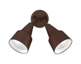 B002mivkne Nicor 300w Bronze Double Cone Adjustable Security Flood Light Outdoor