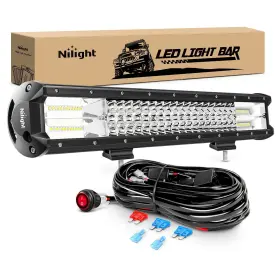 Zh403 Nilight Led Light Bar 20inch 288w Flood Spot Combo 28800lm Off Road Driving L