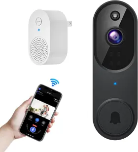 Nobrand 578101821072 Wireless Video Doorbell With Two-way Audio Motion Detection Night Vision