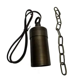 Hlb01 Novabright Hanging Spot Light 12v Ac/dc Led Low Voltage Cast Brass Cylinder Pendan