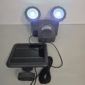 Nl-dsg2 Novolink Nib Solar Motion 160 Degree 2-head Led Security Light 500 Lumen