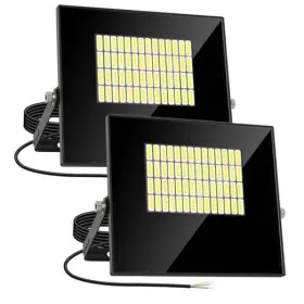 Ns-fl60w-d185 Nss Lighting 2 Pack Led Flood Light Outdoor 9000lm Super Bright Lights Ip67 60w