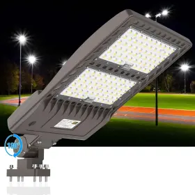 400w-sp Nuoguan 400w Led Parking Lot Light 56000lm With Photocell Ul Dlc Listed 5000k Shoeb