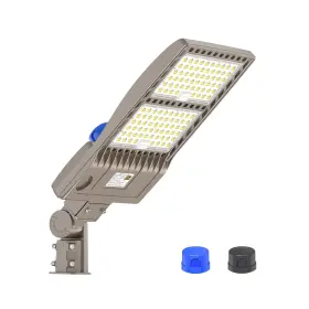 Nuoguan 723423941674 480v 320w Led Parking Lot Light 44800lm With Dusk To Dawn Photocell And Short C