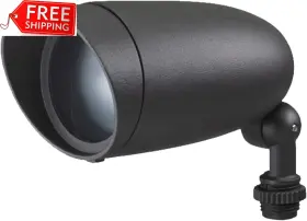 1201 Nuvo 62/1201 Lighting Led Landscape Flood 6 Watt Dark Gray Finish 5.5 In