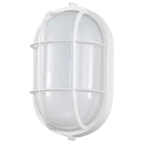 1390 Nuvo Lighting 62/1390 Led Oval Bulk Head Utility Light - White