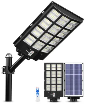 Of-5600w Ofuray Solar Street Lights Outdoor 560000lm 1pack Black