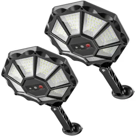 Ok-nbj168 Okpro Solar Lights Outdoor - 6500k Street Motion Sensor&dusk