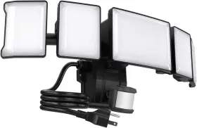 Olafus 313104187196 180w Motion Sensor Outdoor Light Plug In 18000lm Flood Dusk