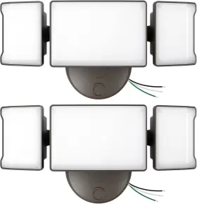 Olafus 711181038040 60w Flood Lights Outdoor 2 Pack Switch Controlled Led Security 60