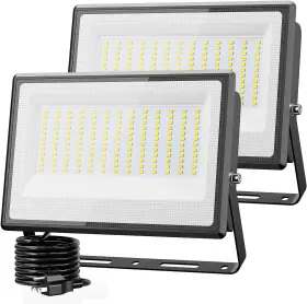 Laa150g Olafus 2 Pack 150w Led Flood Light Outdoor 13500lm Super Bright Work Lights