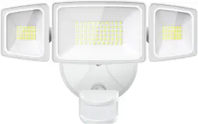 Onestop-stores 445028494463 65w Led Flood Light Motion Sensor Outdoor 6500lm Security With Three