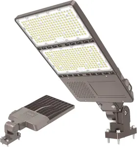 Cr-pl-n-320w Openlux 320w Led Parking Lot Light With Photocell Commercial 48000lm Shoebox Pole L