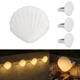 Opo-202403154 Opoira Solar Fence Lights Deck Outdoor Waterproof With 2 Warm White Le