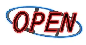 S-sgn-06002-00 Optiva Signs Ultra Bright Led Open Sign 31.5 Inch