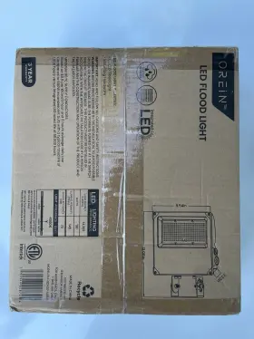 Flf-bdn01-14500 Orein Led Flood Light Dusk-to-dawn Sensor Hardwired Outdoor Ip65 14500lm