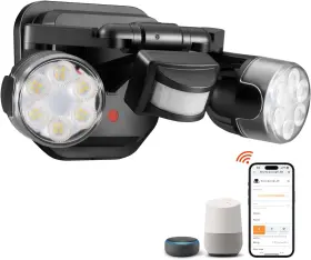 Ol36003 Orein Motion Sensor Outdoor Lights Ac Smart Wifi Flood Connect T