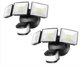 Ol3600330 Orein 2 Pack Motion Sensor Outdoor Lights 3500lm/26w And 240 Big S