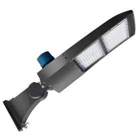 200w Ostek 747645084926 Led Parking Lot Lights Shoebox Street Pole Light With Dusk To