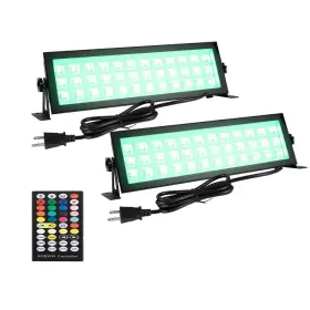 Jzuc34d7ushcx Oukaning 96w 12000 Lumens 180-degree Black Led Flood Light Dimmable 2pcs