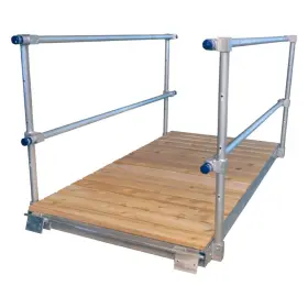 10360 Patriot Docks 8ft L X 4ft W Gangway Kit Cedar Decking