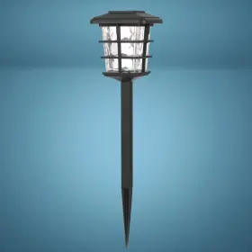 Moelj7543g Patriot Lighting 2 Piece Set 15 Inch Solar Led Cuyler Path Landscape Light Hammered Glass Diffuser