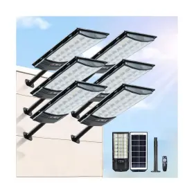 Py-ssl00007-amus Pcyis Solar Street Lights Outdoor 6-pack 45000lm Dusk To Dawn Motion Sensor Light