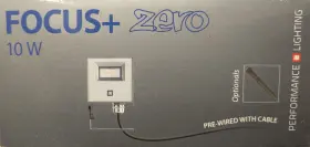 071976 Performance In Lighting White Led Outdoor Flood Focus Zero 10w 3000k 120