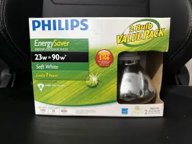 Philips 046677228002 Energy Saver Flood Lights Par 38 8000 Hours