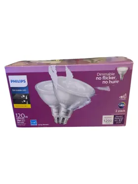 Philips 046677532505 120w Equivalent Bright White Medium Indoor/outdoor Led Par 38 Floodlight