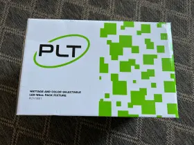 Plt-13001 Plt Solutions 16800 Lumen Max - 120 Watt Wattage And Color Selectable Led Wall Pack Fixtur