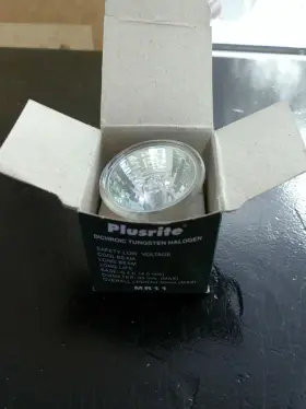 Mr11 Plusrite 844366032066 11mm Halogen Spotlight Bulb Set Of 5 - New Old Stock