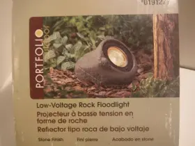 0191277 Portfolio Landscape Rock Flood Light 20 Watt 320 Lumens