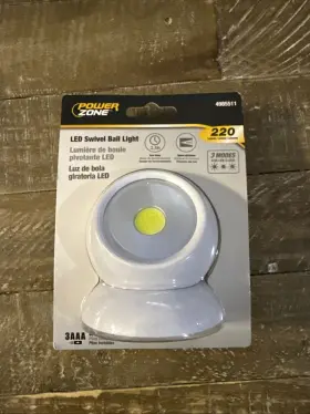 Power Zone 045734667471 Led Swivel Ball Light
