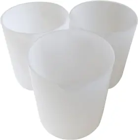 Powersport Products 726084980617 Frosted Plastic Lens Globe For 3 Tier Metal Low Voltage Path Lights Compatible/